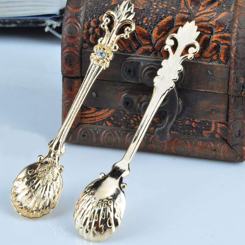 Yarlung 16 Pack Mini Coffee Spoons, 4.5 Inch Demitasse Vintage