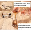 Ackers 4oz Glass Measuring Cup – Shot Glass with Ounce,Ml,Cups