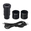 Type-C USB2.0 5MP Microscope Camera Built-in 0.5X Ocular Adapter Clear