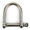 DAUMLINK® Aisi 316 Stainless Steel Wide D-Shackles for Connecting Chains