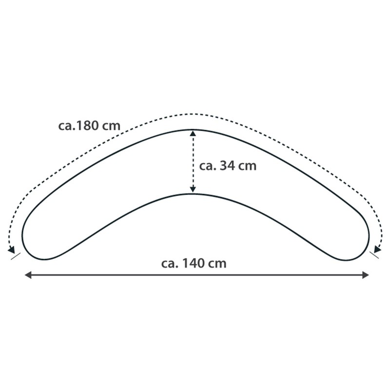Theraline 520010803 Nursing Pillow Cover