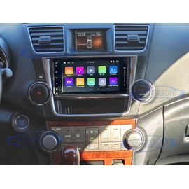 Vorally For 2008-2013 Toyota Highlander Android 14 Apple Carplay Car GPS Stereo Radio