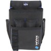 SK11 DEVICE DVC-KZ12 Waist Bag, 2 Tiers, Large Capacity Pockets,