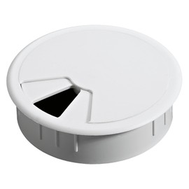 1 Round Cable Set HETTICH 60 mm White 030847