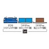 TOMYTEC 98394 N Gauge EF210 Type Container Train Set, 3