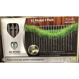 Dig Defense XL No-Dig Large Animal Barrier 5pk 15" X 24" covers 10 feet