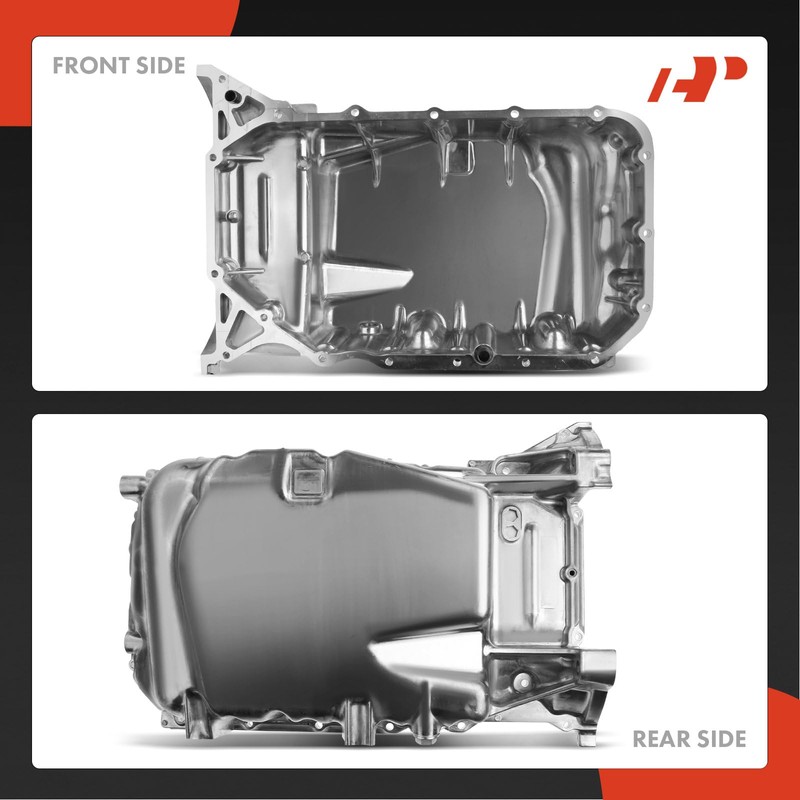 A-Premium Engine Oil Pan Sump with Drain Plug