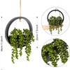 Artificial Hanging Plants Hanging Planter Fake Succulents Artificial String of