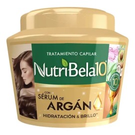 1 Pz Tratamiento Capilar Nutribela Serum De Argan 550g
