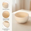40 Pack Wooden Bowls, Mini Pinch Bowls Set for DIY