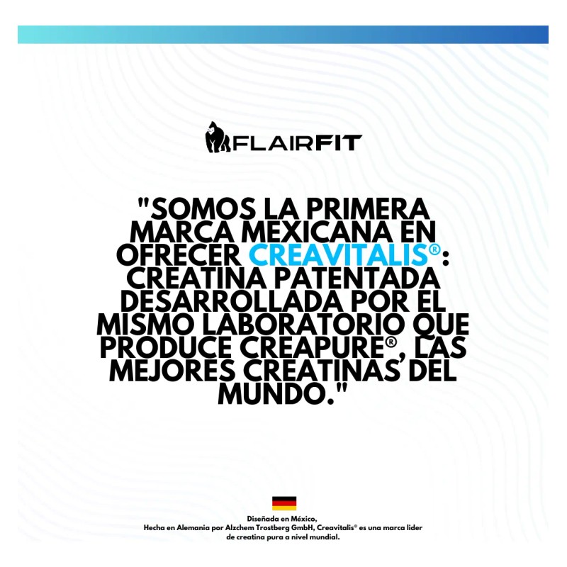 Flairfit® Creatina Creavitalis® Monohidratada Y Micro 150gr