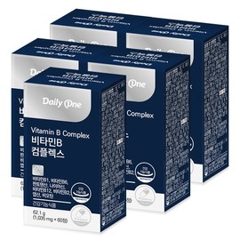 Daily One Vitamin B Complex 1,035mg x 60 tablets (5 bottles) / 데일리원 비타민B 컴플렉스 1,035mg X 60정 5통