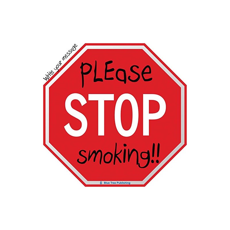 Road Sign, Stop Sign Sticky Note, Write Your Own Messages