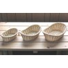 Nagao Basket, Washable Fruit Basket, Boat Type, Black, 30 cm,