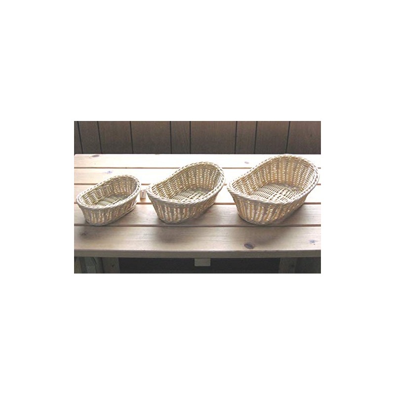 Nagao Basket, Washable Fruit Basket, Boat Type, Black, 30 cm,