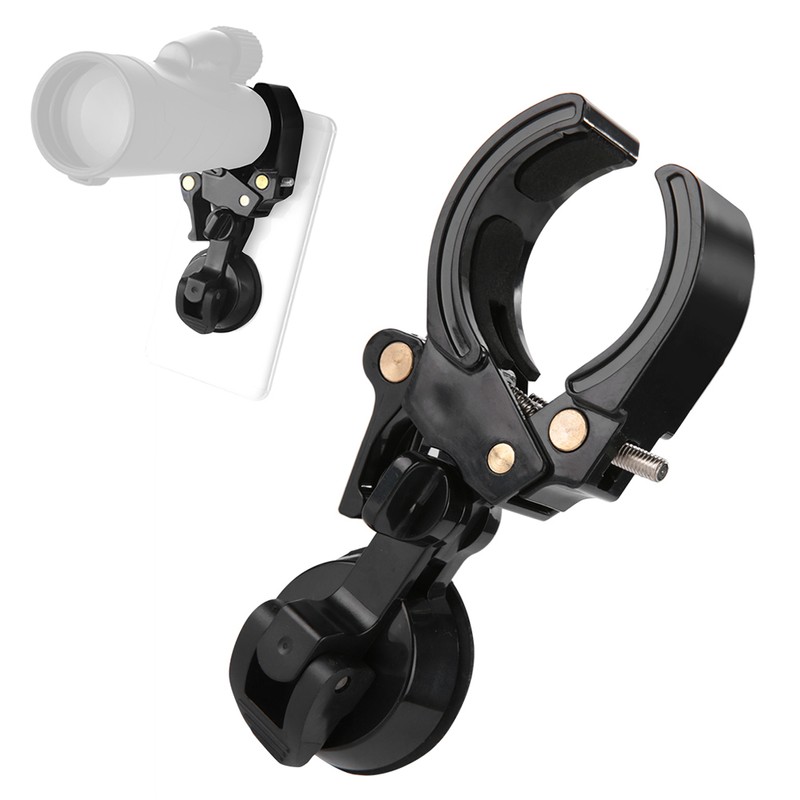 Telescope Monocular Binoculars Scope Eyepiece Universal Cellphone Adapter Phone Holder