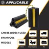 WECARLLE Wheel Chocks for RV Trailer [1pair/2pack with Rope] Camper