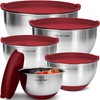 Priority Chef Premium Mixing Bowls With Airtight Lids Set, Thicker