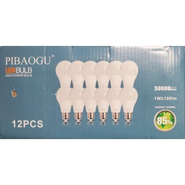 PIBAOGU 12 Park LED 100w Replacement Daylight 5500k DIMMABLE Light Bulbs E26 Base