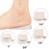 Adjustable Orthopedic Heel Lift Inserts, 1/4" to 1" Gel Heel
