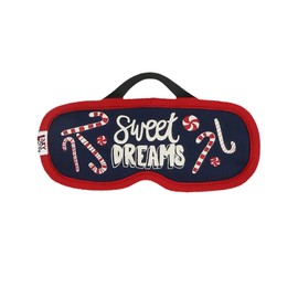 LazyOne Women's Cotton Face Mask for Sleep, Washable Sleeping Mask for Adults, Christmas (Candy Cane)