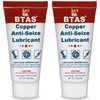 BTAS Copper Anti-Seize Lubricant 1 oz 2 Pcs,Resistant to High