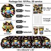 Bingo Party Supplies - Bingo Party Tableware - Dinner Plates