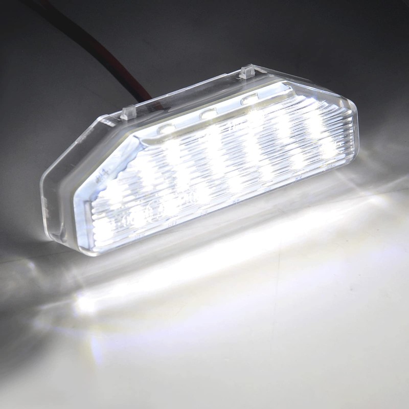 LED Number Plate Light without Error Message with Registration Free