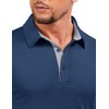 MAGCOMSEN Polo Shirts for Men Short Sleeve Dry Fit Moisture