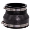 Fernco 1056-43 Reducing 4-in. x 3-in. Flexible PVC Pipe Coupling