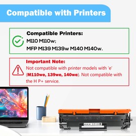 LAIPENG 141X Black Toner Cartridge [with CHIP] Compatible Replacement for 141X W1410X 141A W1410A Black Toner Cartridge for M110 M110w MFP M139 M139w M140 M140w Printers