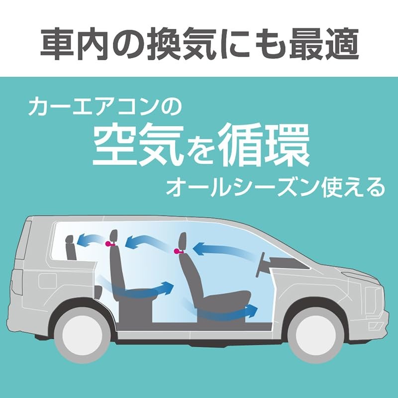 Headrest Stick Fan, Circulator, For Cars, Heatstroke Prevention, Heat Prevention,