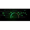 newlineperformance Green Climate Control LED Bulb Kit for Toyota Camry