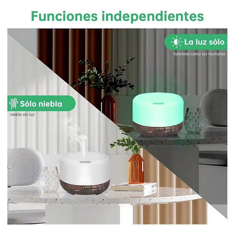 Difusor De Aceites Esenciales Aromas Humidificadores Casa