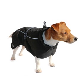 Extreme Monsoon Dog Coat Black 25 cm XS