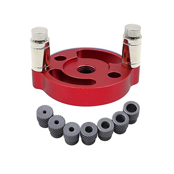 Vertical Self Centering Dowel Jig Kit 2/3/4/5/6/8/10mm Drill Bushings Dowelling