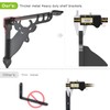 SELEWARE Heavy Duty Shelf Brackets 12 Inch, Deer Shelves Brackets,