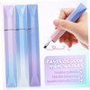 COHEALI 3sets Pastel Highlighters Set Chisel Tip Markers for Notebooks