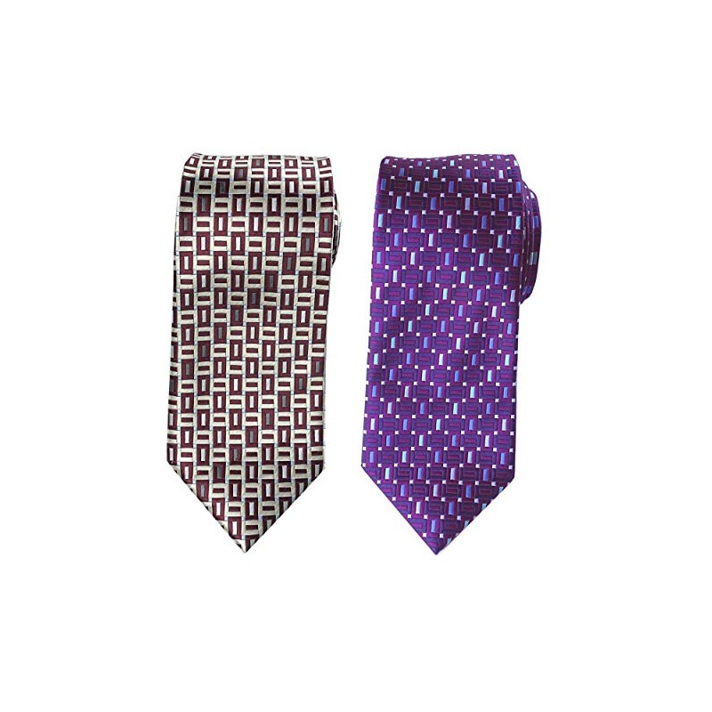 Towergem Extra Long Tie 63" Rectangle Men's Woven Jacquard XL