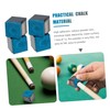 Generic 12Pcs Billiard Training Chalks Non Clumping Pool Cue Accessories