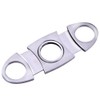 URAQT Cigar Tool Stainless Steel Cigar Cutter Cigar Double Blade
