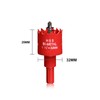 32mm Hole Saw for Wood, HSS Bi-Metal Hole Cutter for