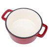 Flavehc Mini Cocotte 16 oz Mini Dutch Oven 0.5 qt.