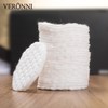 Pure Cotton Round Cleansing Pads, 6cm Hydrophilic, Thick Point, Beauty Tool, 60 Count Pack/White 10ea
