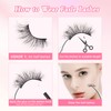 Parriparri Half Lashes Natural Fluffy Wispy Cat Eye Lashes 10