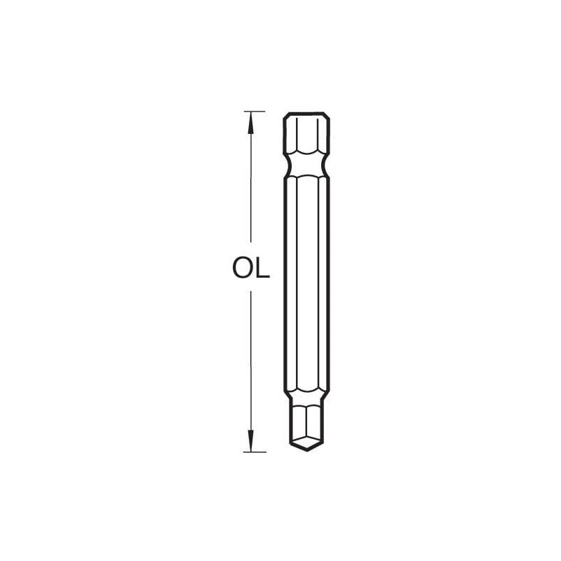 Trend Snappy 3-Piece No 1 Robertson Square Drive Screwdriver Bit