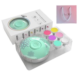 Baby Nail Filer Electric Infant Nail Trimmer Kit, Safe Baby Grooming Kit for Newborn Toddler Kids (green)