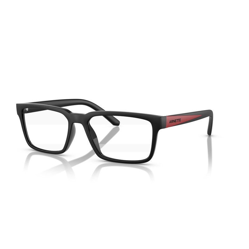 ARNETTE Eyeglasses AN 7259 U 2966 Matte Black Demo Lens