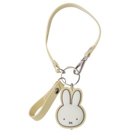 Nicot Miffy Miffy Light Smart Key Holder / Key Holder / Light / Miffy / Cute / Present / Car Supplies, Cream Yellow Others
