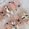 Lovely V-Cut Handmade Nail Tips - Water Drop / 러블리